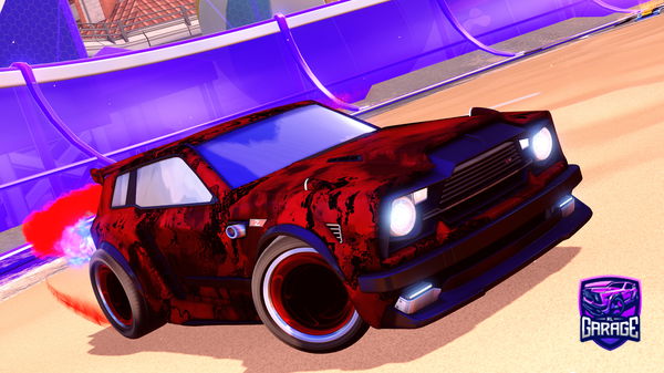 A Rocket League car design from erooogbj