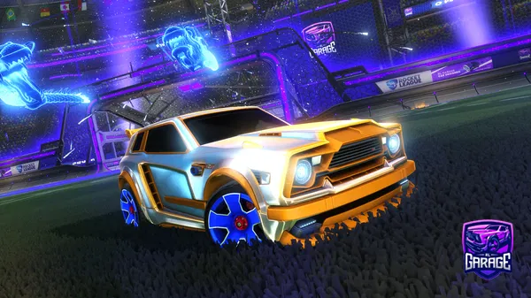 A Rocket League car design from ITZkhalZY