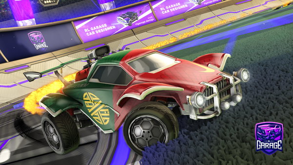 A Rocket League car design from alexforchronic