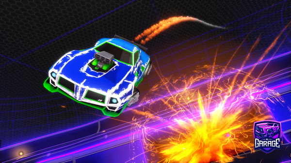 A Rocket League car design from Master2467