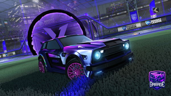 A Rocket League car design from Sonkly