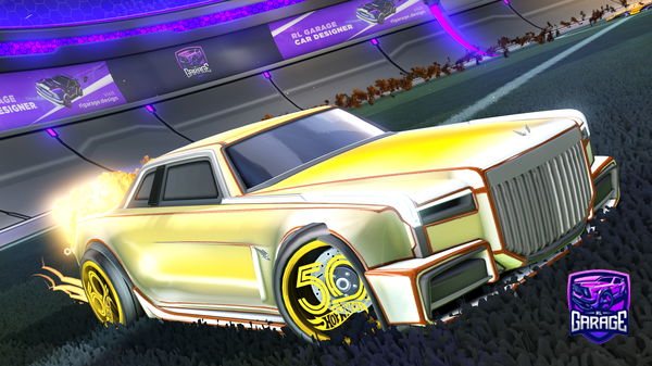 A Rocket League car design from Paul43