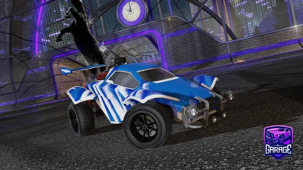 A Rocket League car design from sa1t