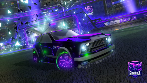 A Rocket League car design from Prothechamp87