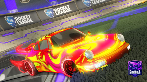 A Rocket League car design from irosario78