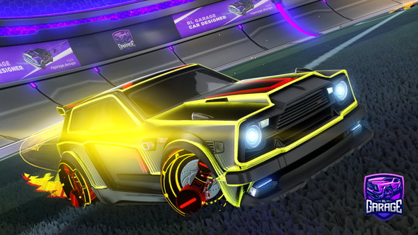 A Rocket League car design from david_th3kid