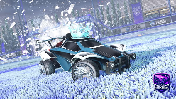 A Rocket League car design from MrRogers143
