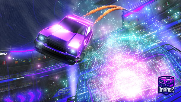 A Rocket League car design from ValleyTwin12