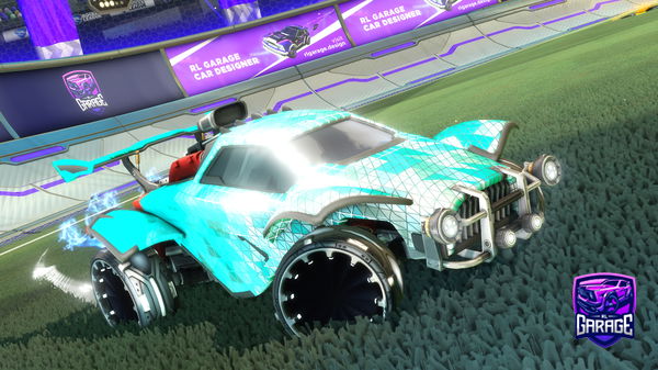 A Rocket League car design from intoblivion