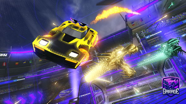 A Rocket League car design from Dragonshadows