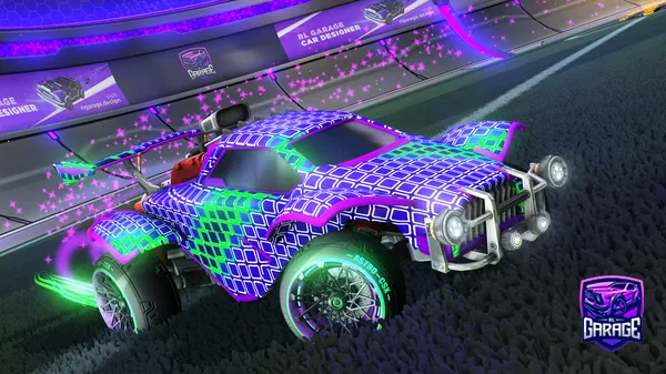 A Rocket League car design from pannd