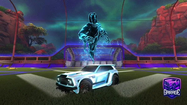 A Rocket League car design from vixxds