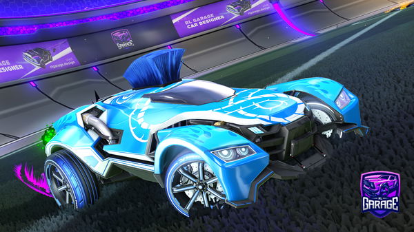 A Rocket League car design from Shooteo2313