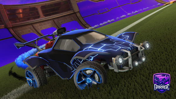 A Rocket League car design from Brodinho245