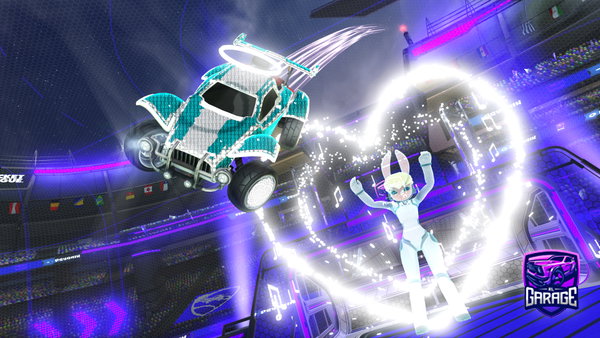 A Rocket League car design from PsychoTiger270