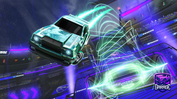 A Rocket League car design from FastSafeTrade