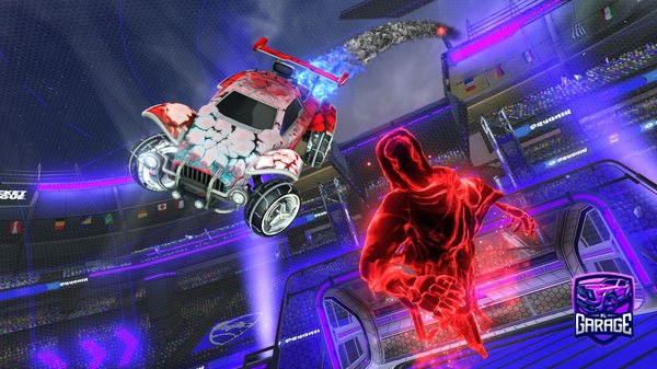 A Rocket League car design from JJ2V4LID