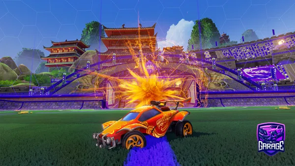 A Rocket League car design from JDGG77