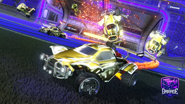 A Rocket League car design from J0Nades
