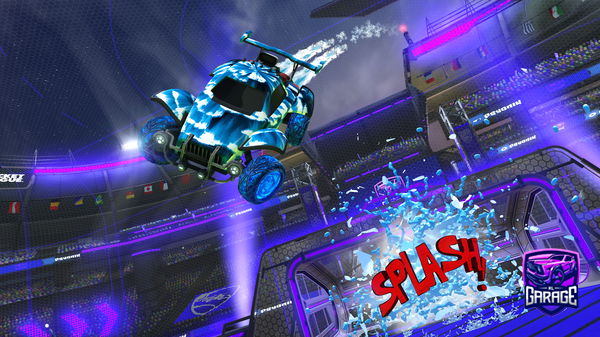 A Rocket League car design from DROW10