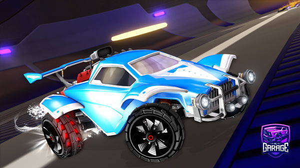 A Rocket League car design from ThegodofpistolsY