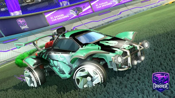 A Rocket League car design from Skizzly