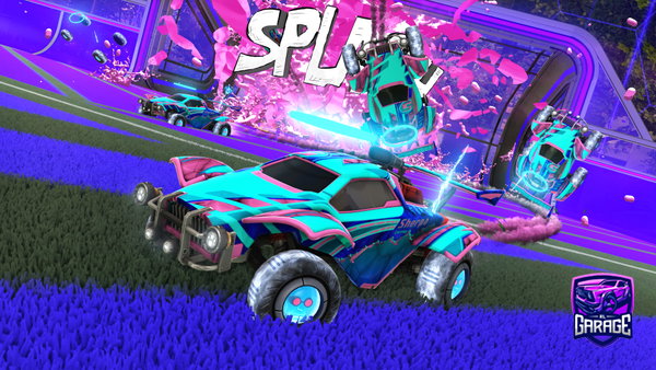 A Rocket League car design from GrubbiestList90