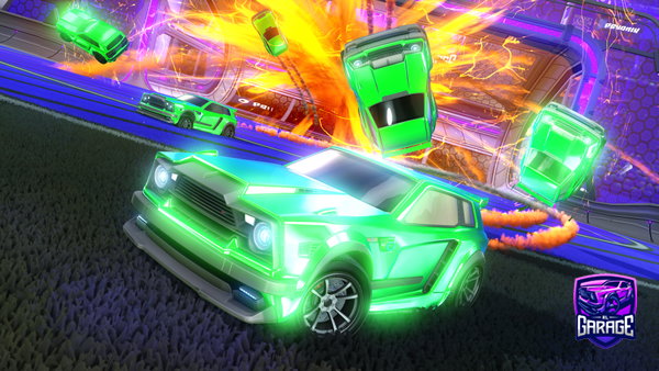 A Rocket League car design from Warrior324