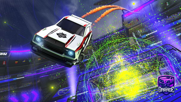 A Rocket League car design from Kromedome688