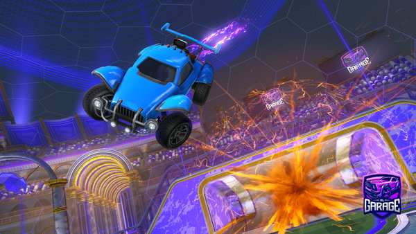 A Rocket League car design from j_m