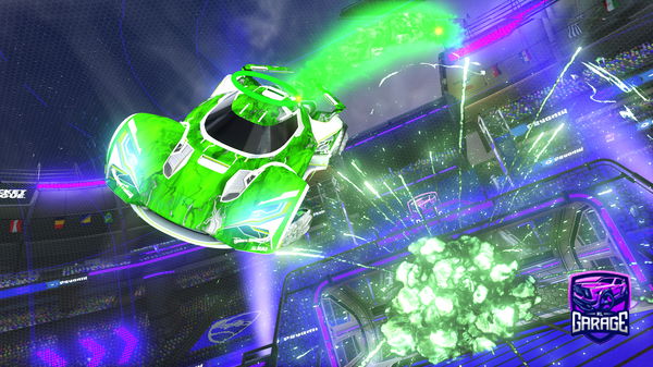 A Rocket League car design from MJPlayz243016