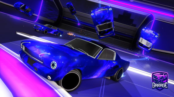 A Rocket League car design from firetwin