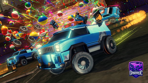 A Rocket League car design from trublud