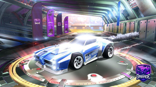 A Rocket League car design from hdnz