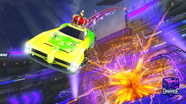 A Rocket League car design from Arti7028