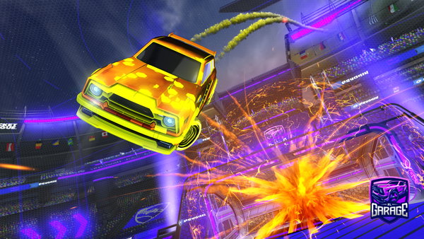 A Rocket League car design from mwkj