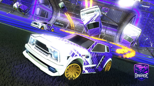 A Rocket League car design from owzking16