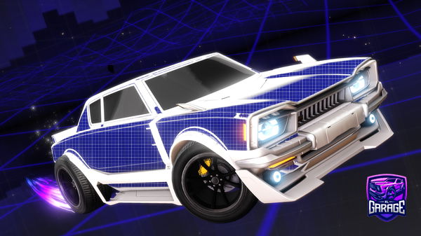 A Rocket League car design from MrJonnyMac