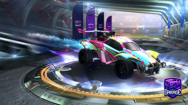 A Rocket League car design from kword