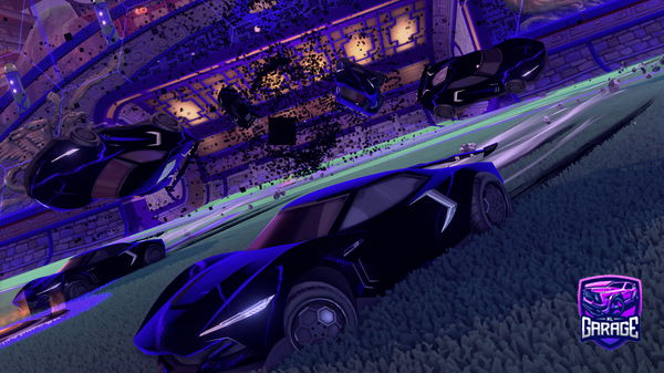 A Rocket League car design from FrostKorii