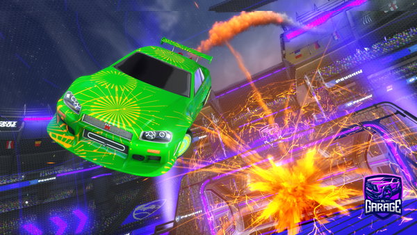 A Rocket League car design from Hayyan_02