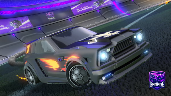 A Rocket League car design from Squishy3800