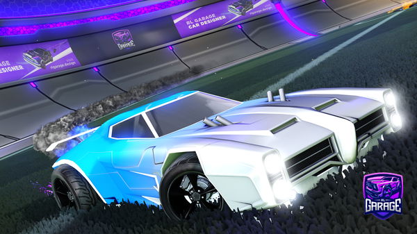 A Rocket League car design from FIXEDCOW