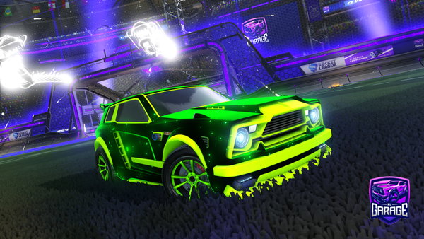 A Rocket League car design from Onskuuuuuuu