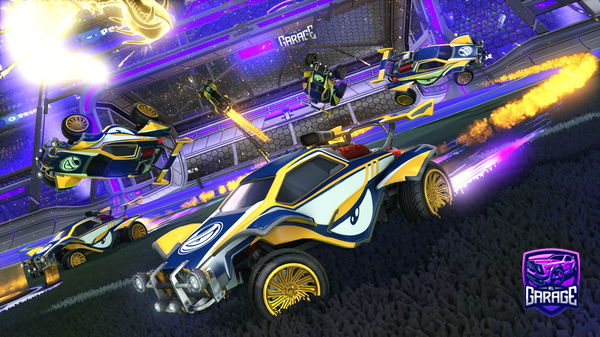 A Rocket League car design from G17Muffinz