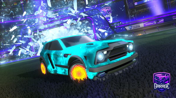 A Rocket League car design from LouisRalphie