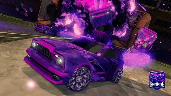 A Rocket League car design from prefix7481