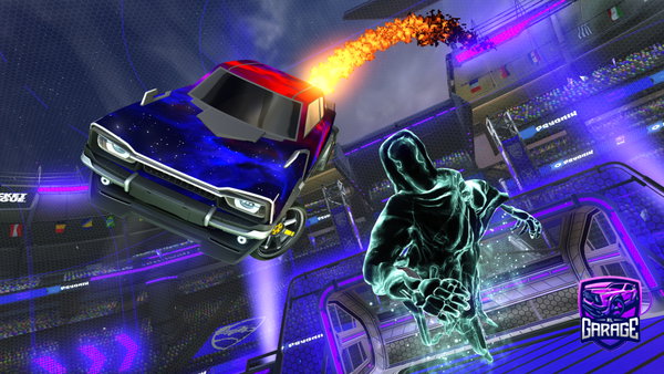 A Rocket League car design from mustyflicke2000