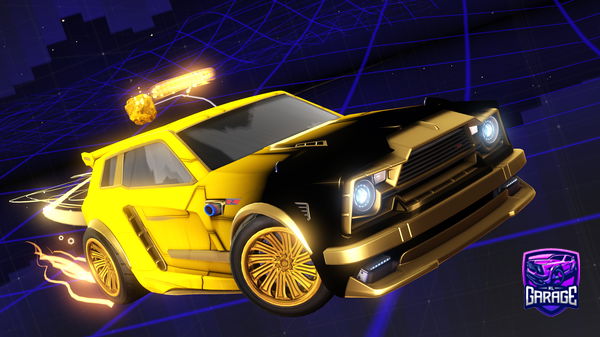 A Rocket League car design from ErrorCode_Cahski