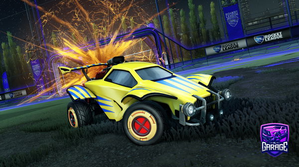 A Rocket League car design from AngryAndre11123